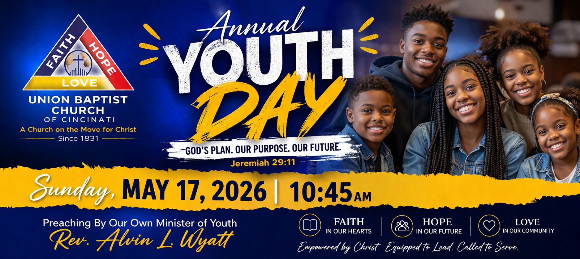 2026 Youth Day Banner