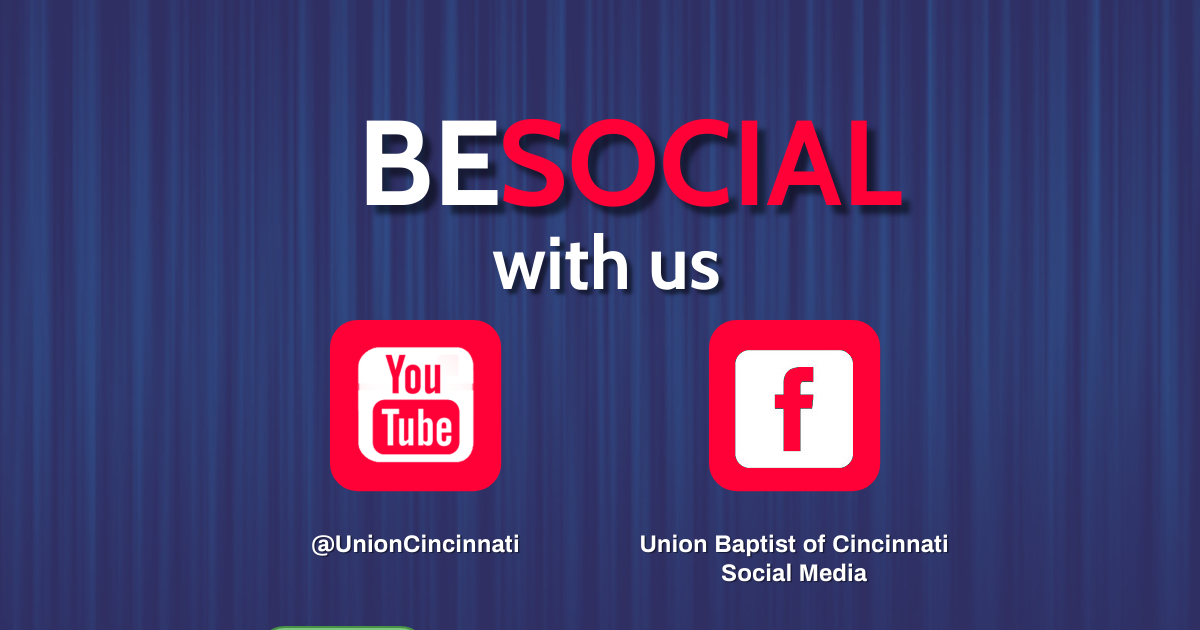 Be Social with Us Banner