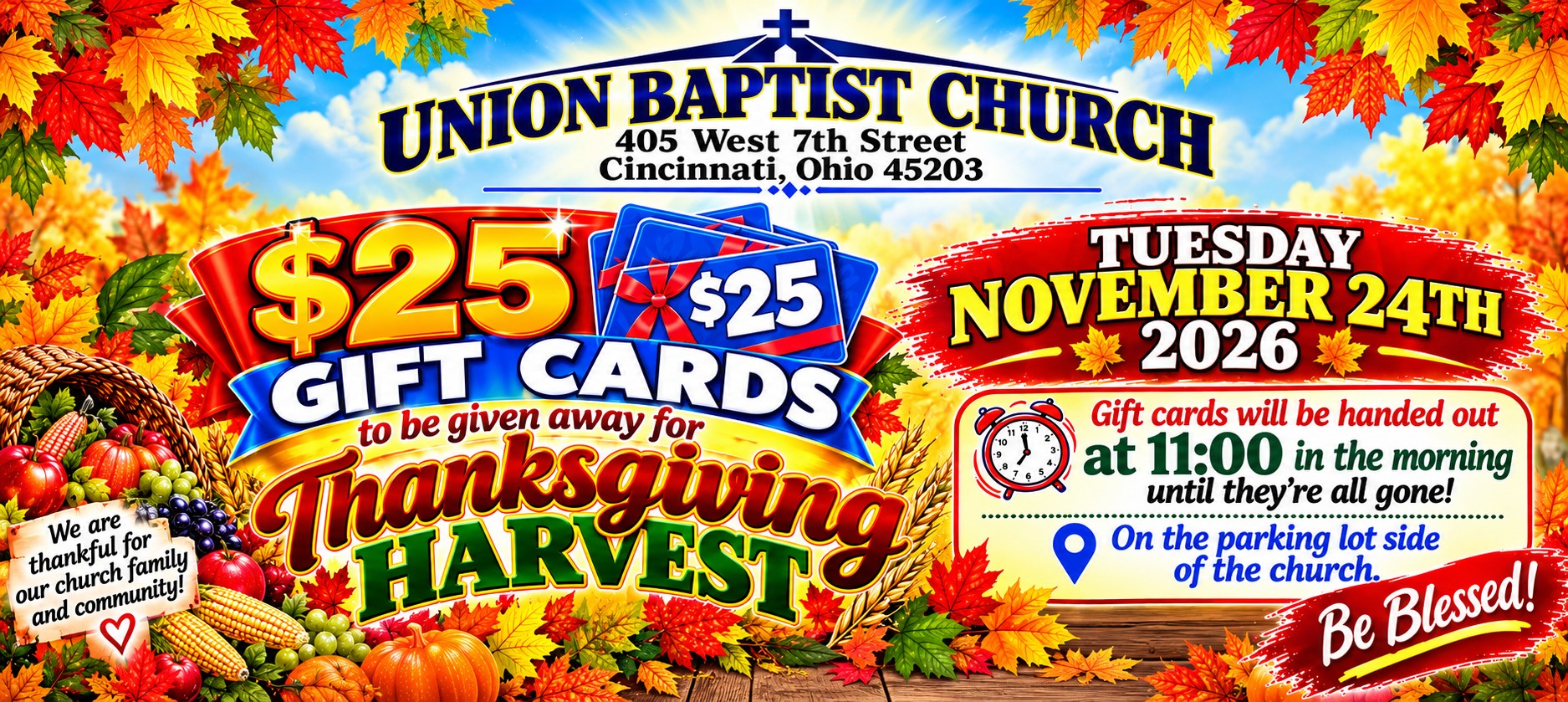 Harvest Banner