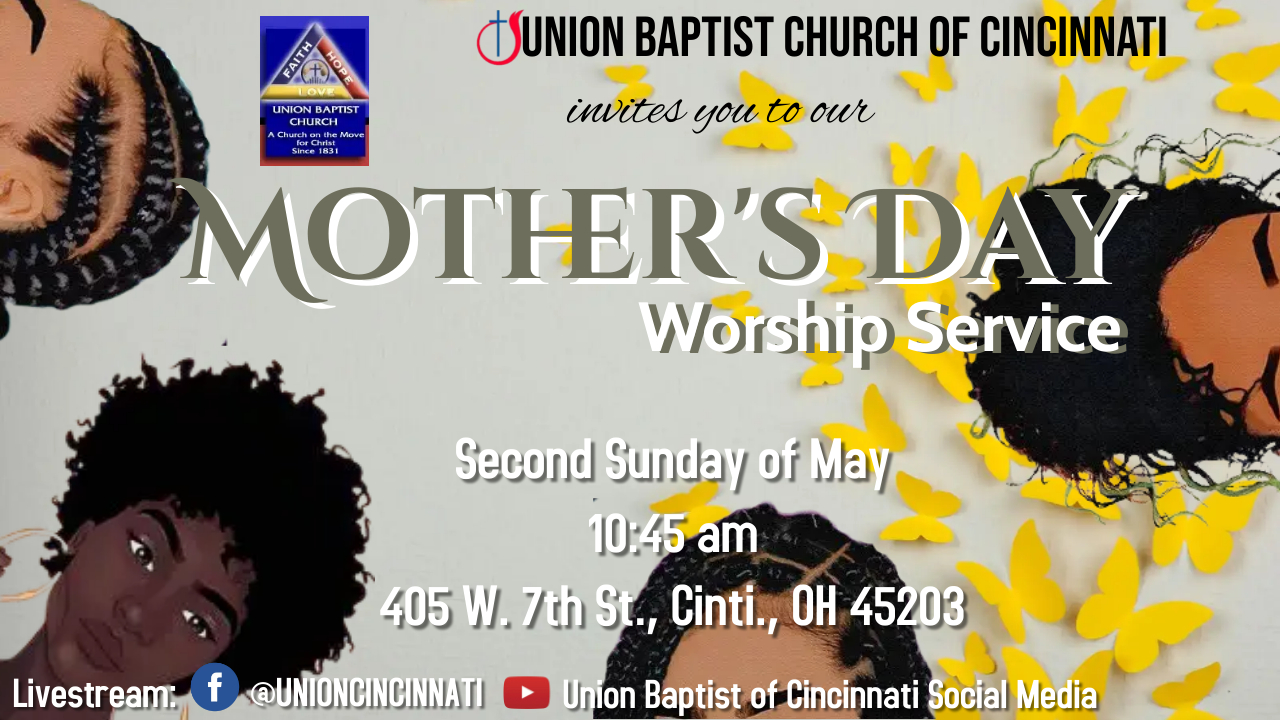 Mother’s Day Worship Service Banner