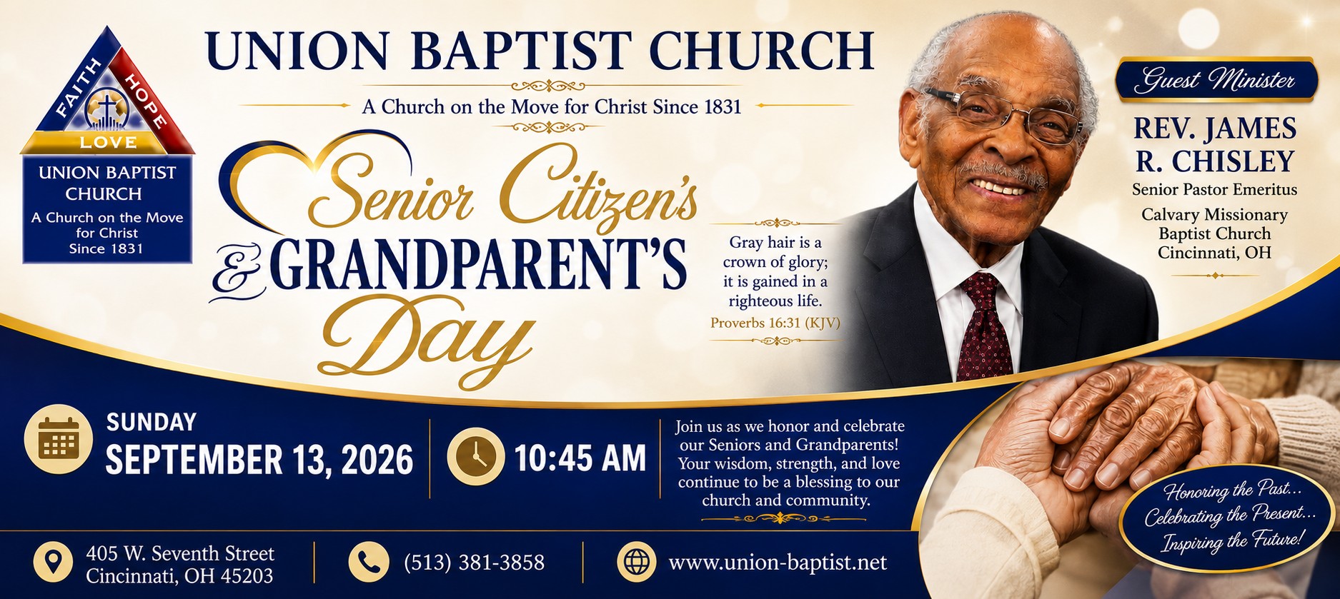 Senior Citizens Day Banner